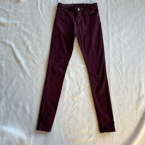AG Adriano Goldschmied The Farrah High Rise Skinny Jeans Size 25R - Picture 6 of 12